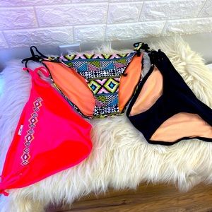 Selling lot of 3 bikinis